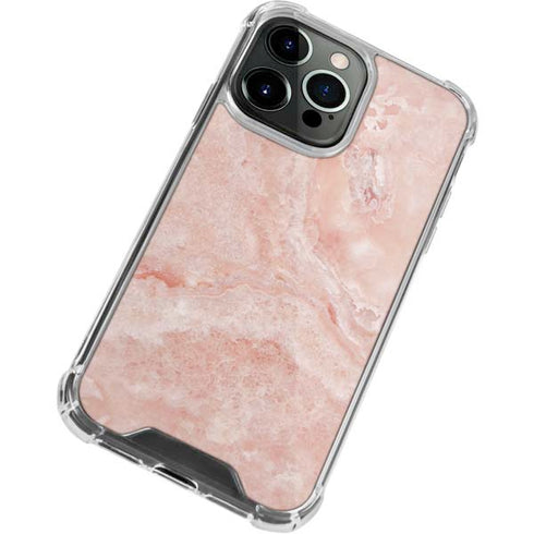 Crystal Pink iPhone 13 Pro Max Clear Case